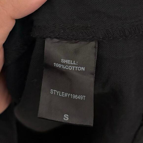 Tuckernuck Pomander Place 100% Cotton Black Finley Flutter Mini Dress Size Small - Picture 6 of 9